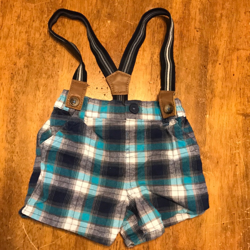 The Children's Place shorts with suspenders